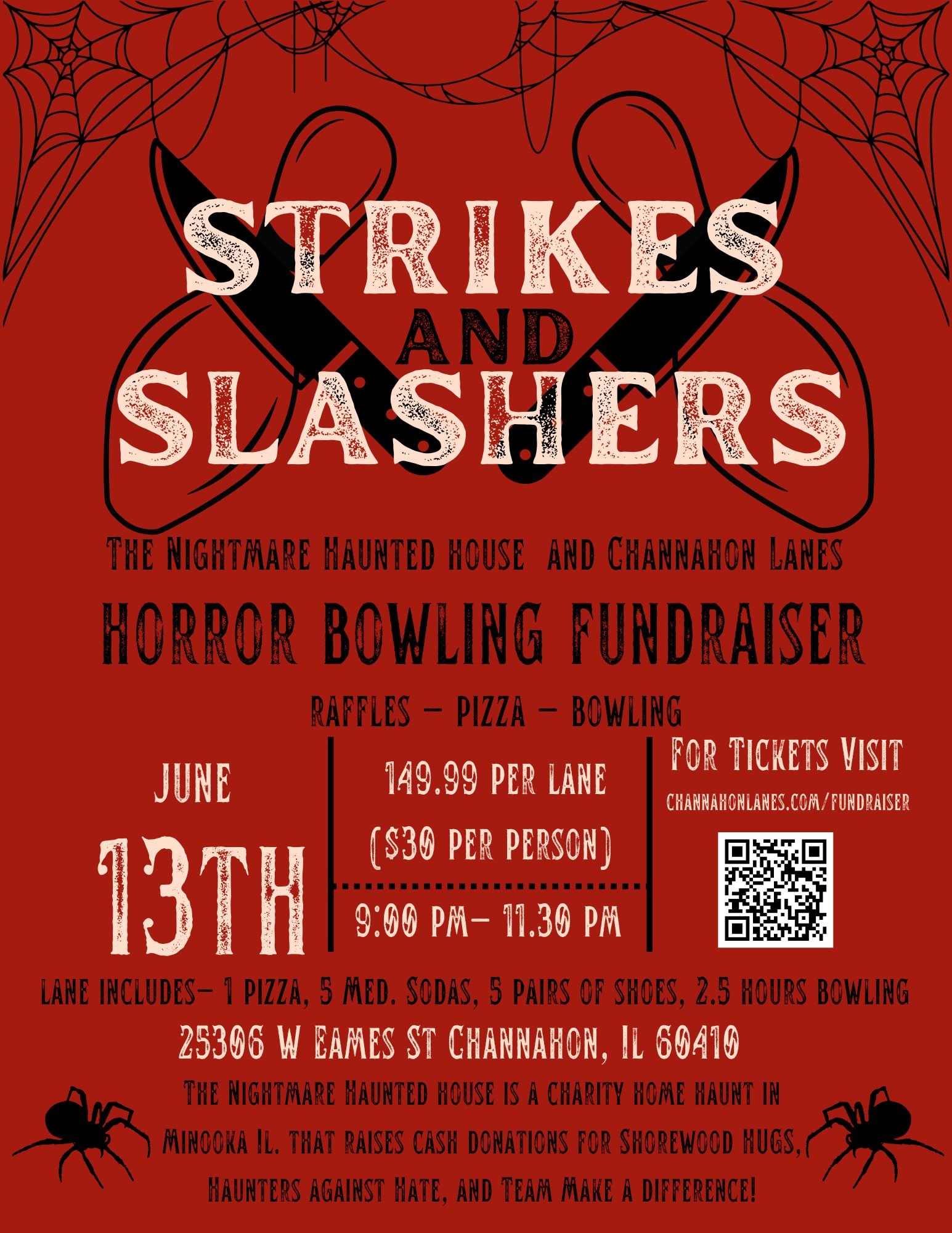 Strikes & Slashers Fundraiser
